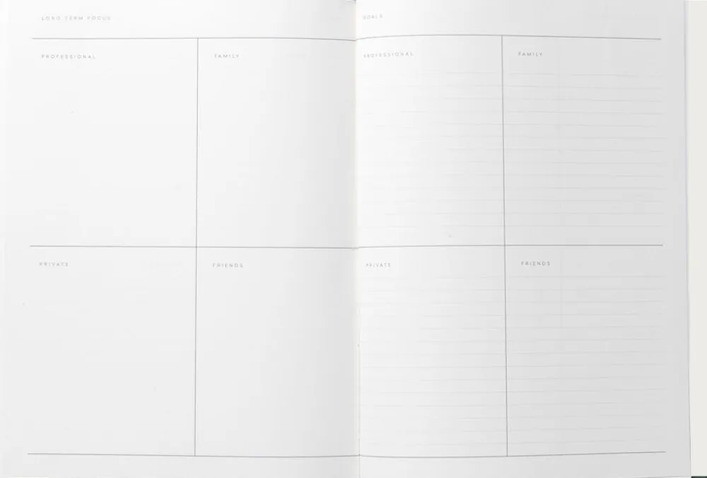 Notem Business Notesbog med dagsplan og mødereferat, Grøn Sale