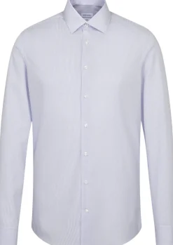 Business Shirt Slim Long sleeve Kent-Collar Stripes>Seidensticker Best