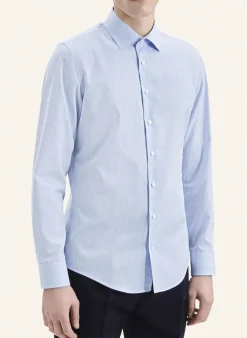 Business Shirt Slim Long sleeve Kent-Collar Stripes><noscript><img width=