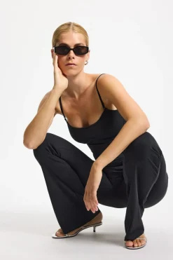 Rethinkit Studios Butter Soft Flare Tights All day Black Best