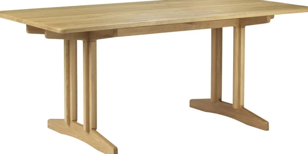 C64 - Shakerbord Massiv Eg 90 x 180 cm,>FDB Møbler Online