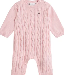 Tommy Hilfiger Cable Knit Relaxed Coverall Duchess pink Best