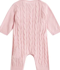 Tommy Hilfiger Cable Knit Relaxed Coverall Duchess pink Best