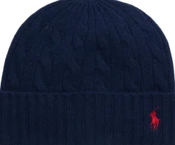 Cable-Knit Merino Wool–Blend Beanie>Polo Ralph Lauren Online