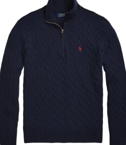 Cable-Knit Wool-Cashmere Sweater><noscript><img width=