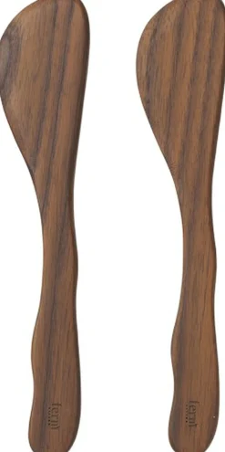 Ferm Living Cairn Butter Knives - Set of 2 - Dark Brown Best