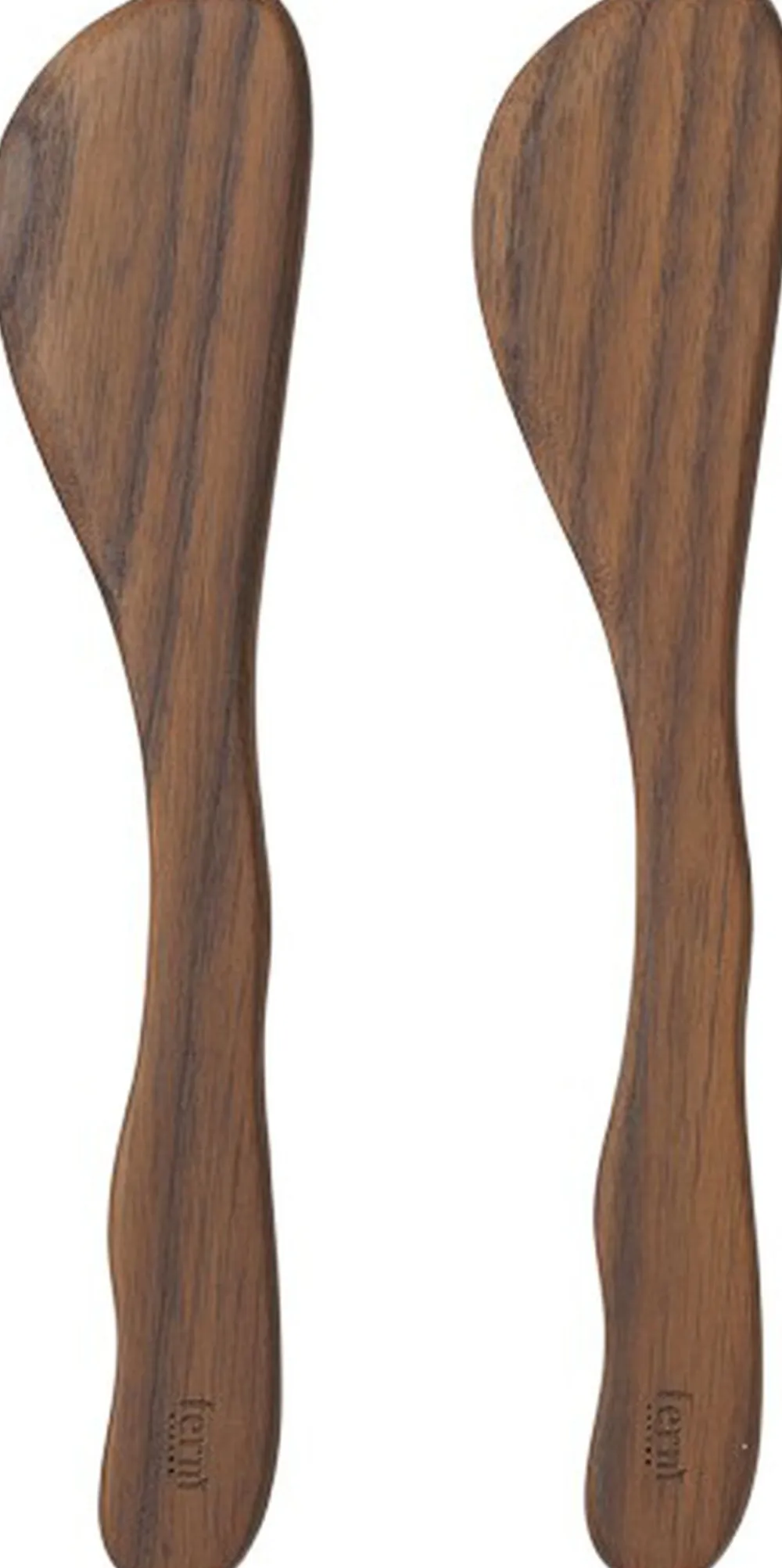 Ferm Living Cairn Butter Knives - Set of 2 - Dark Brown Best