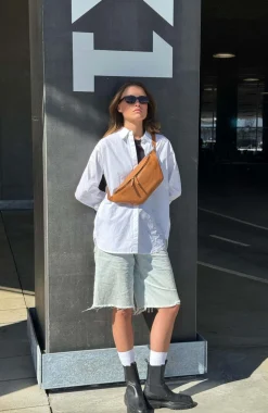 Markberg Camden Bum Bag, Soft Vint. Tan w/br. gold New