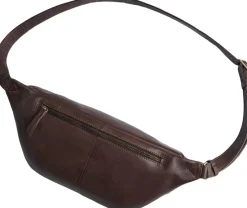 Markberg Camdenmbg Bum Bag, Soft Vint. Chocolate brown w/br. gold Clearance