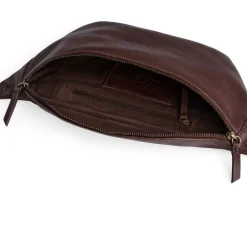 Markberg Camdenmbg Bum Bag, Soft Vint. Chocolate brown w/br. gold Clearance