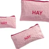Hay Candy Mono Wash Bag-Flat Set of 3-L Best