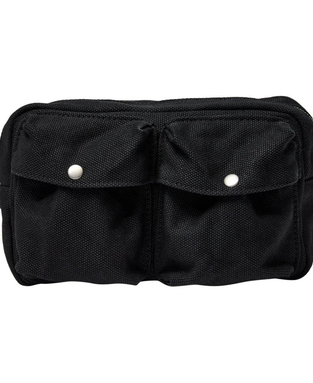 Magasin du Nord Collection Canvas bum bag - Organic Black