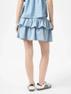 Carin Denim Skirt>Neo Noir Discount
