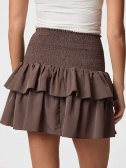 Neo Noir Carin R Skirt Dusty brown Outlet