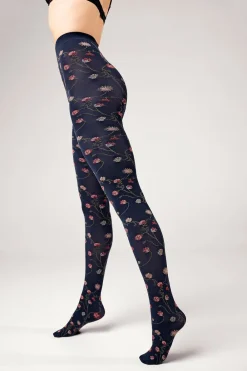 Sneaky Fox Carol tights Blå Discount