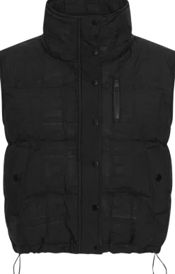 Dame Cartel Copenhagen Cartel x Align by Blume puffer vest - Nero