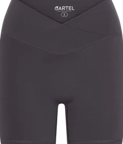 Cartel Copenhagen Cartel x Align by Blume support shorts - Charcoal M&oslash;rkegrå Online