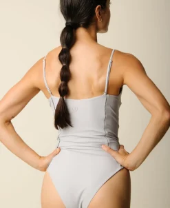 Dame Cartel Copenhagen Cartel x Plugin Heat Club Penida regular onepiece - Grey