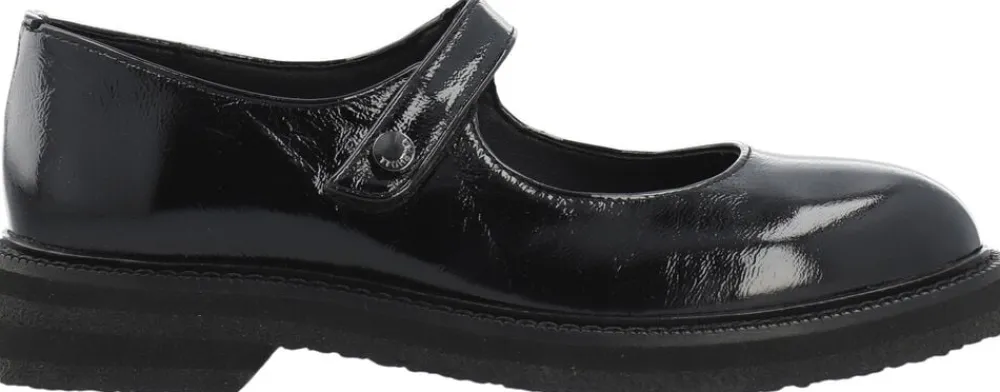 Cashott CASBETTY Mary Jane Patent Leather Black Hot