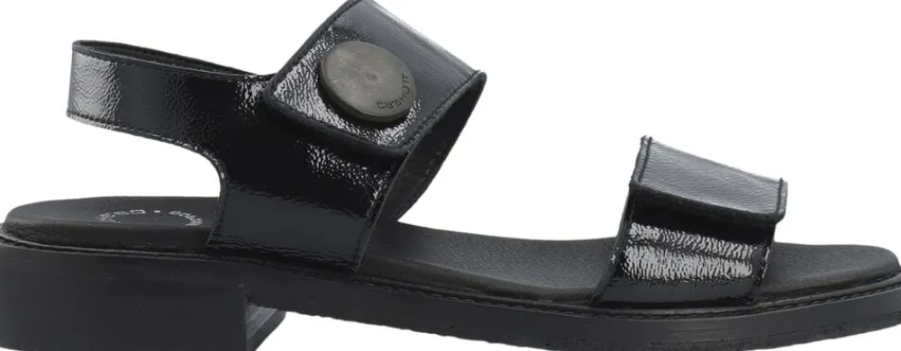 CASGRACE Velcro Sandal Patent>Cashott Clearance