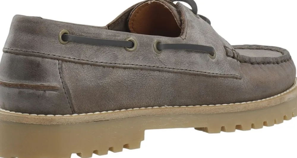 Dame Cashott CASLENA Boat Shoe Pull Up Leather