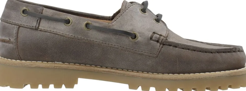 Dame Cashott CASLENA Boat Shoe Pull Up Leather