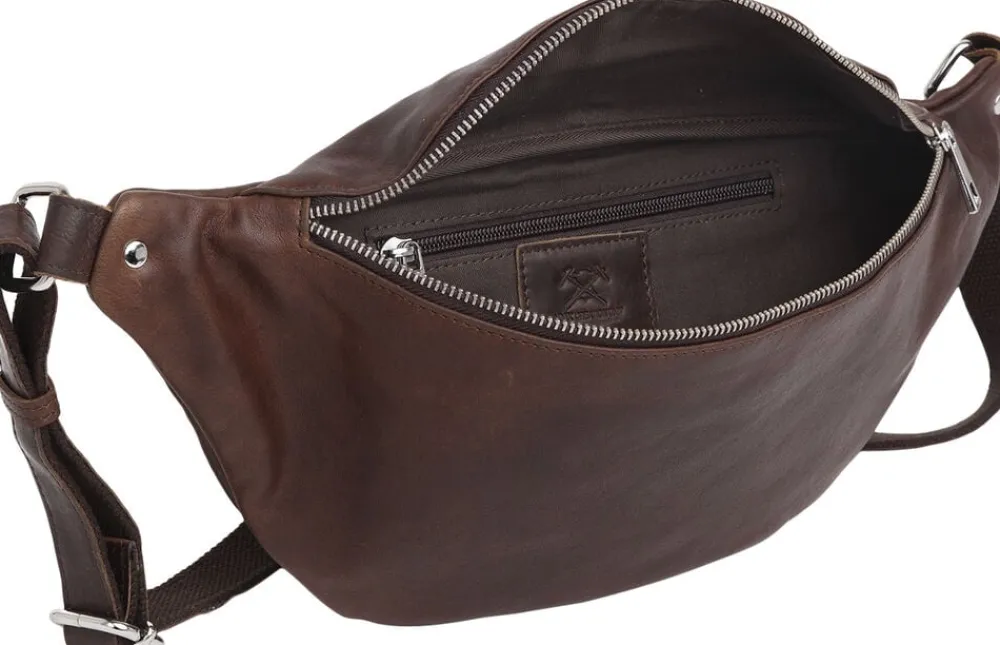 ADAX Catania bumbag Henrik Mørkebrun New