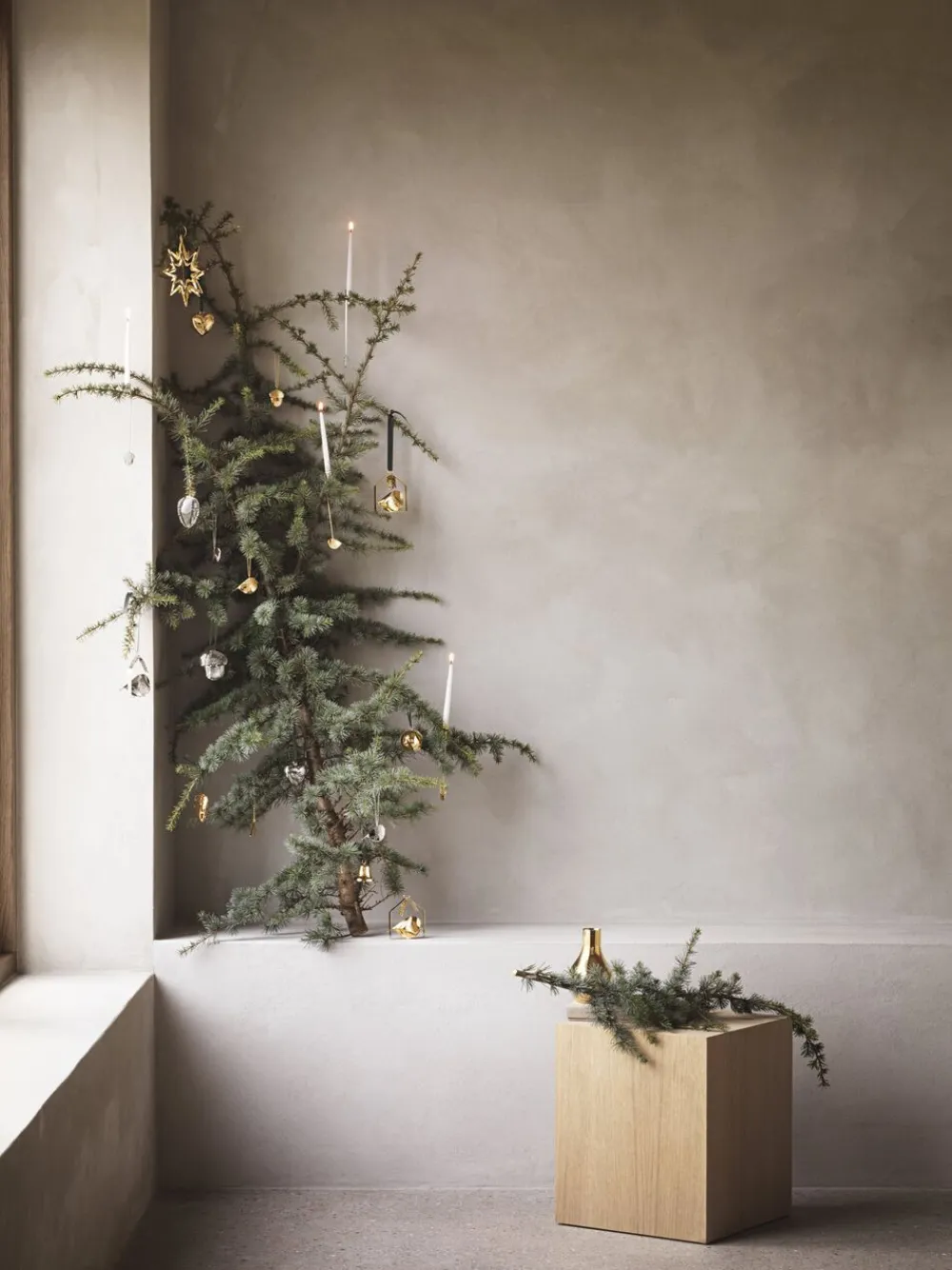 CC 2025 ORNAMENT CORNET 18KT GOLD PLATED ZINC ALLOY>Georg Jensen Outlet