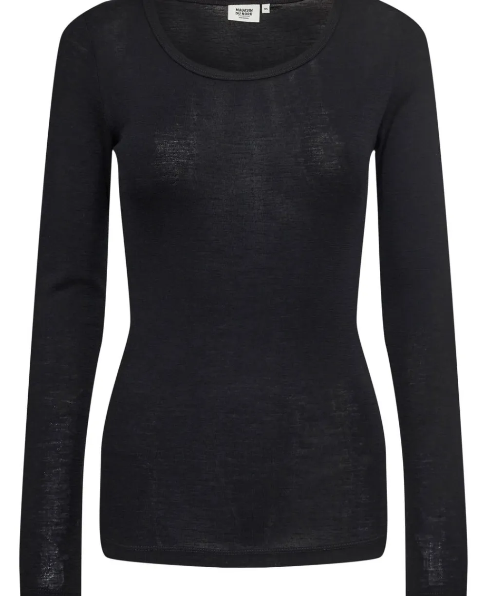 Magasin du Nord Collection Celia 3 - 100% RWS Merino Wool Black Online