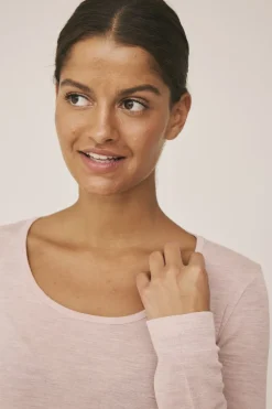 Magasin du Nord Collection Celia 3 - 100% RWS Merino Wool Rose melange Discount