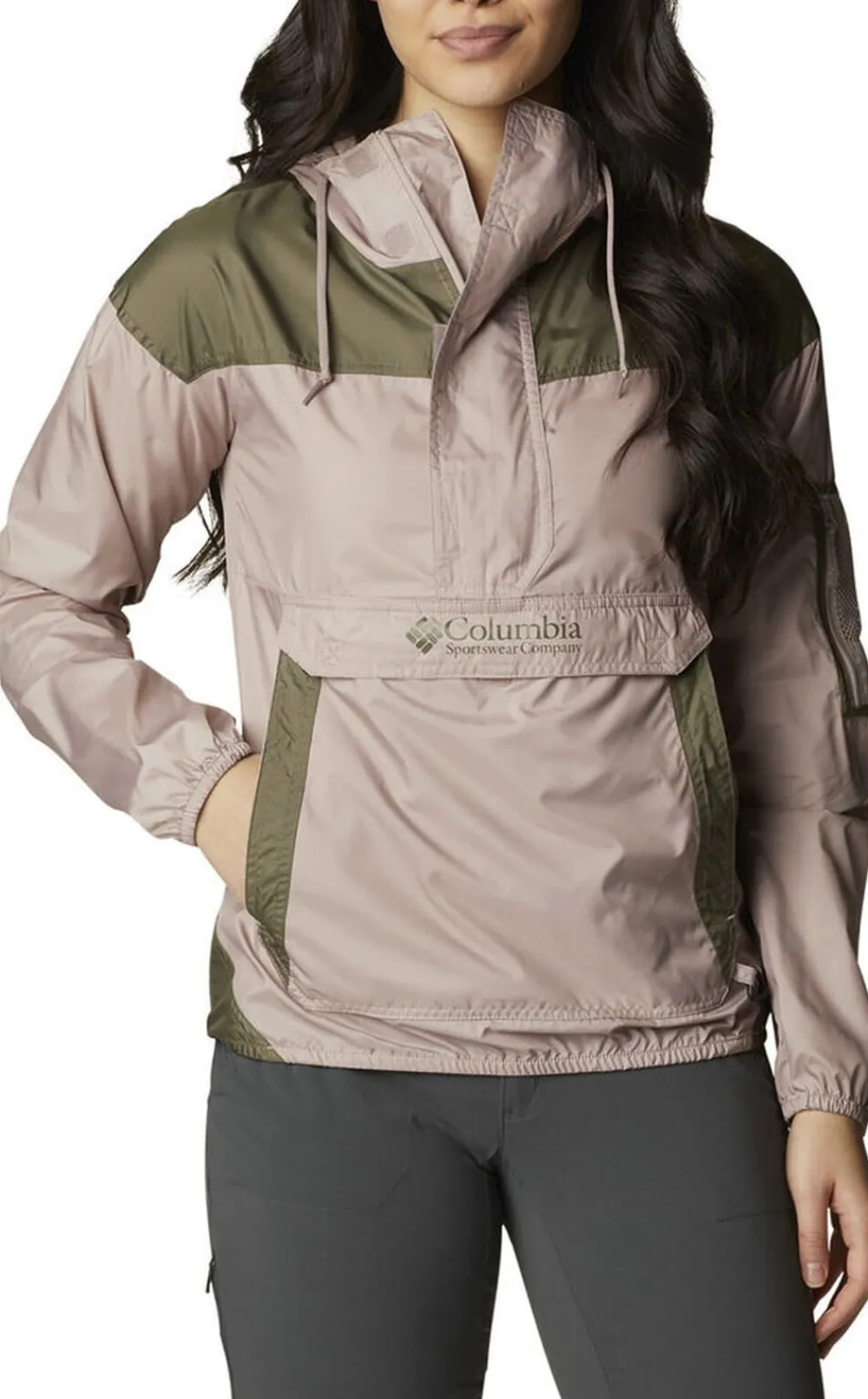 Columbia Challenger Windbreker anorak Pink New