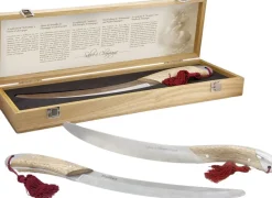 Champagnesabel med håndtag i eg>PULLTEX Online