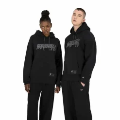 Champion X Stranger Things Hawkins hættetrøje Black beauty Best