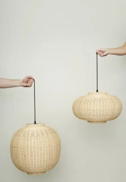 Hübsch Chand Pendant Round Natural Outlet