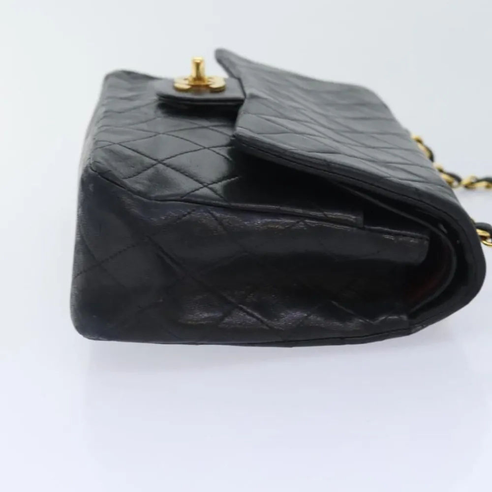 Chanel Vintage Chanel Flap Bag Black Best
