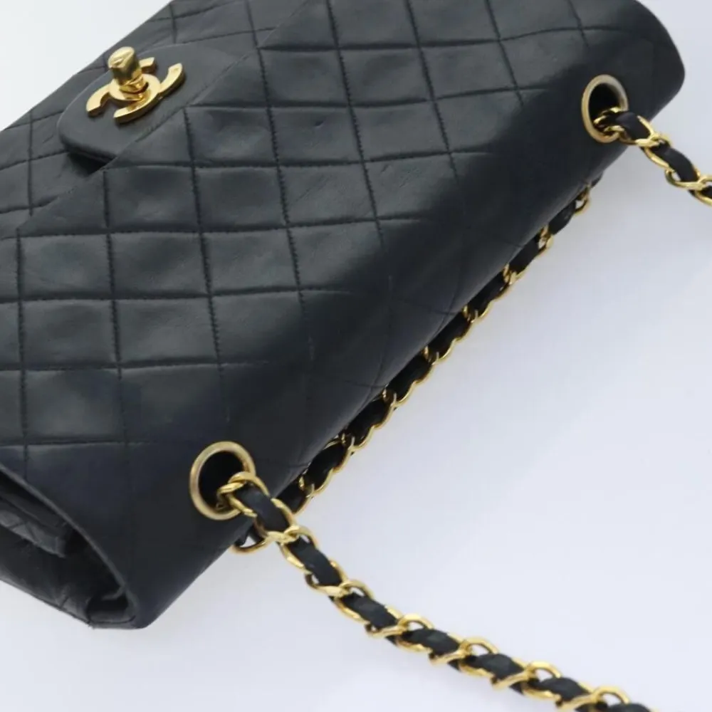 Chanel Vintage Chanel Flap Bag Black Best