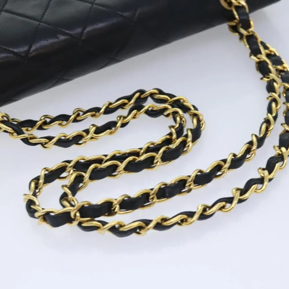 Chanel Vintage Chanel Flap Bag Black Best