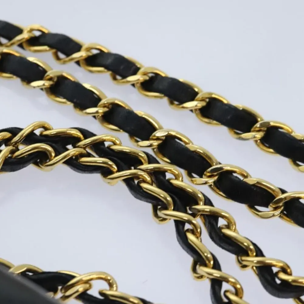 Chanel Vintage Chanel Flap Bag Black Best
