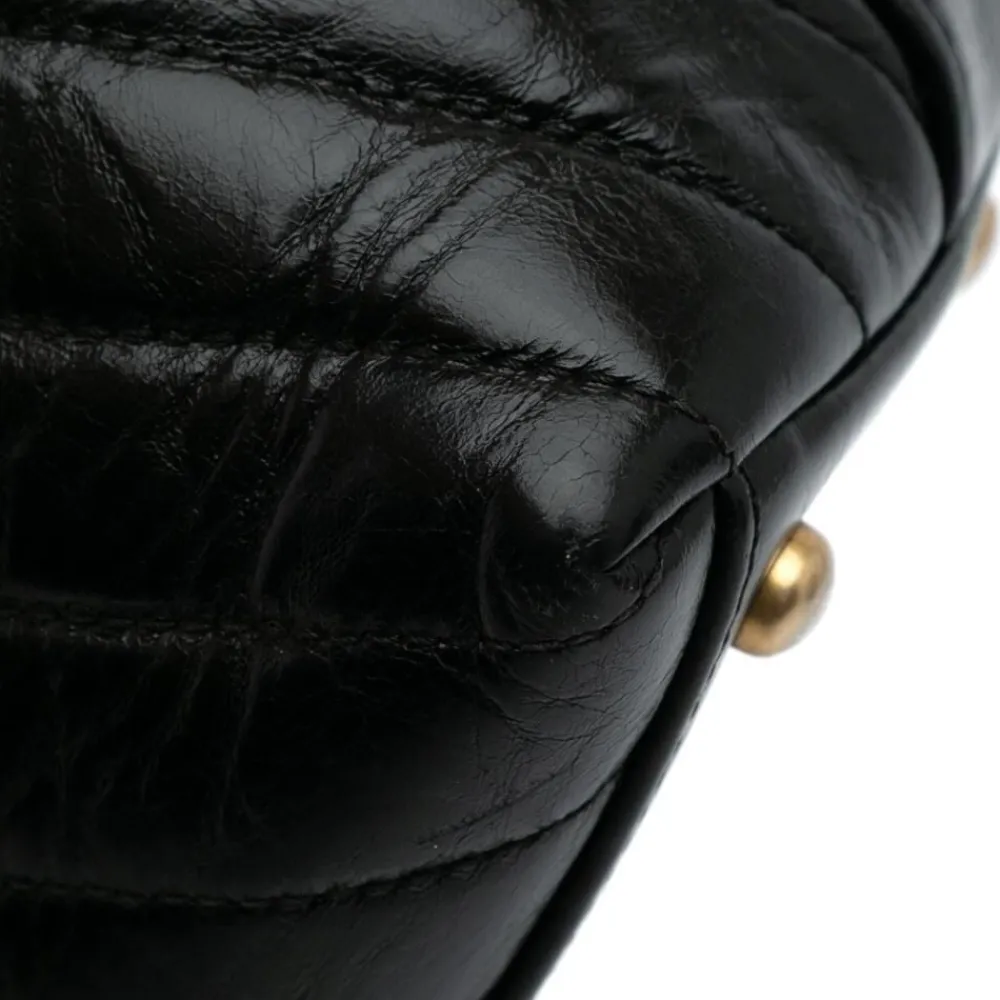 Chanel Vintage Chanel Handbag Black Hot