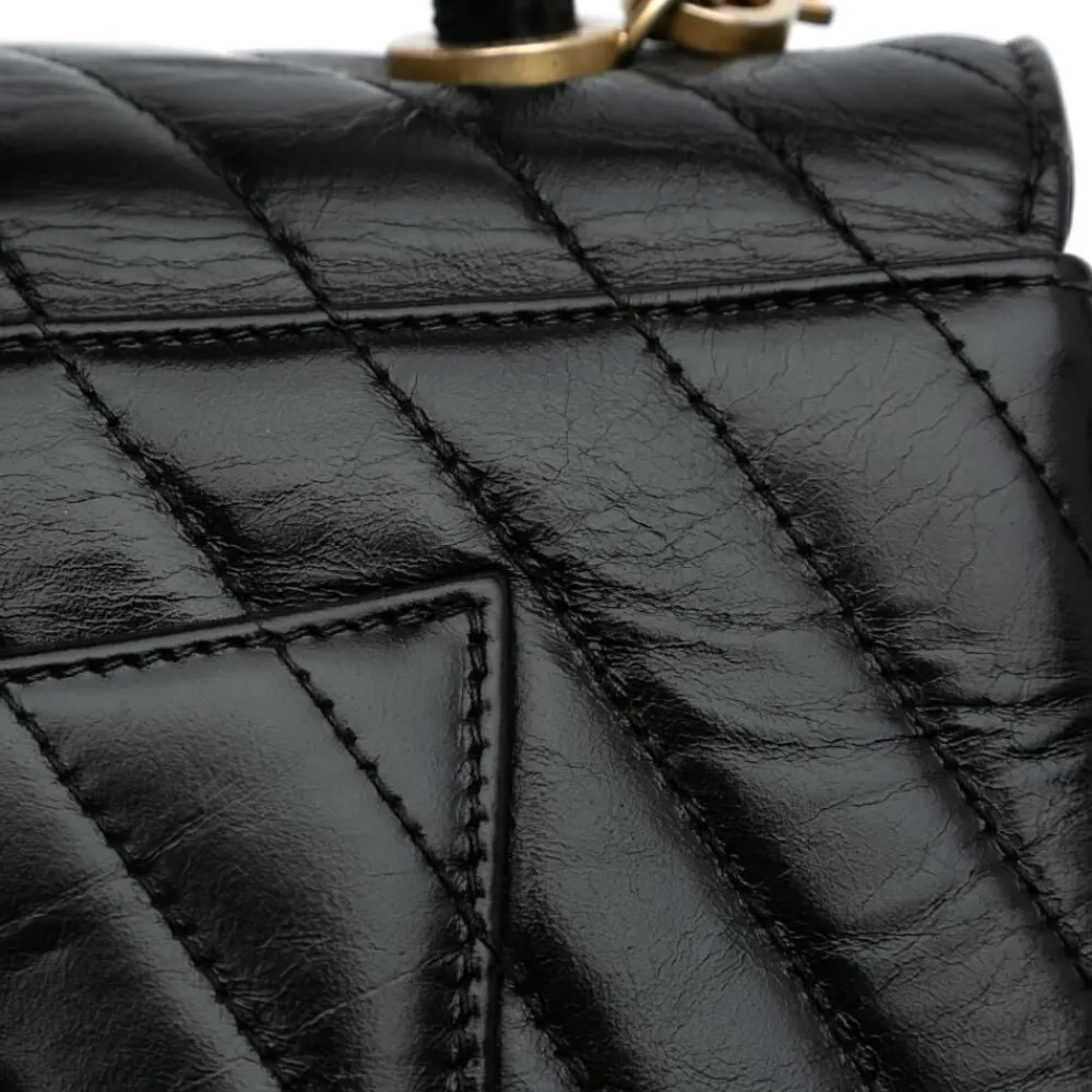 Chanel Vintage Chanel Handbag Black Hot