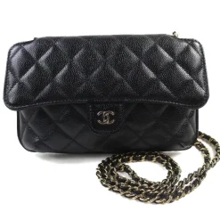 Chanel Vintage Chanel Shoulder Bag Black Clearance
