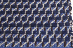 Hay Channel Rug-60 x 200-Blue, white