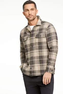 Checked overshirt L/S><noscript><img width=