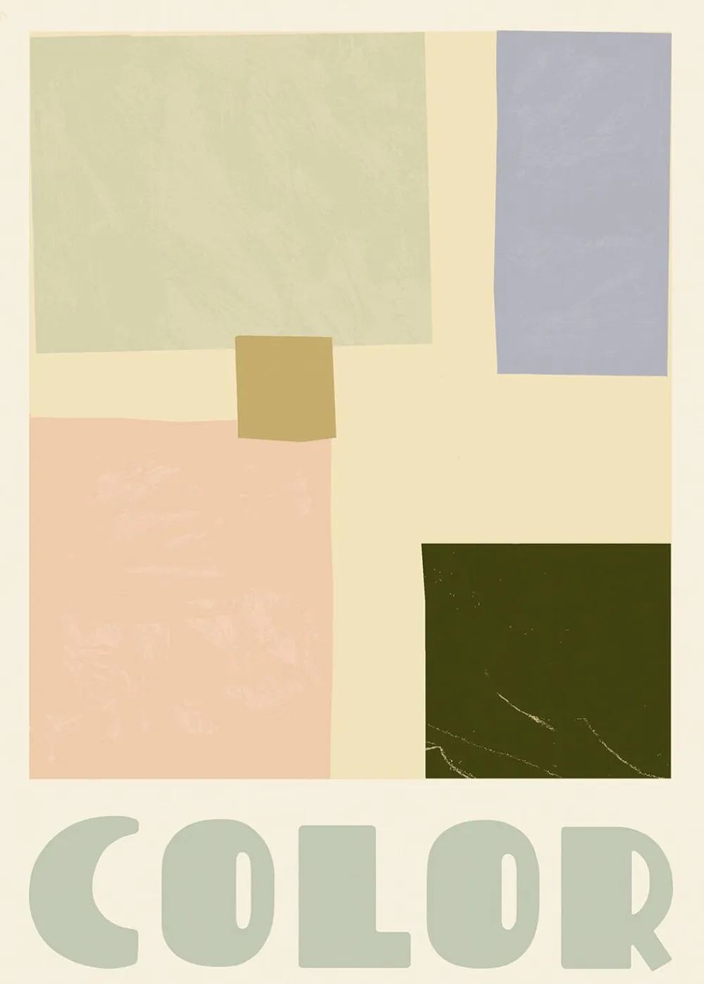 Poster & Frame Cheer up Color