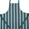 Children Apron 52x64 cm Birk - Stripe dark green>Magasin du Nord Collection Clearance
