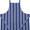 Children Apron 52x64 cm BIRK -Stripe blue>Magasin du Nord Collection