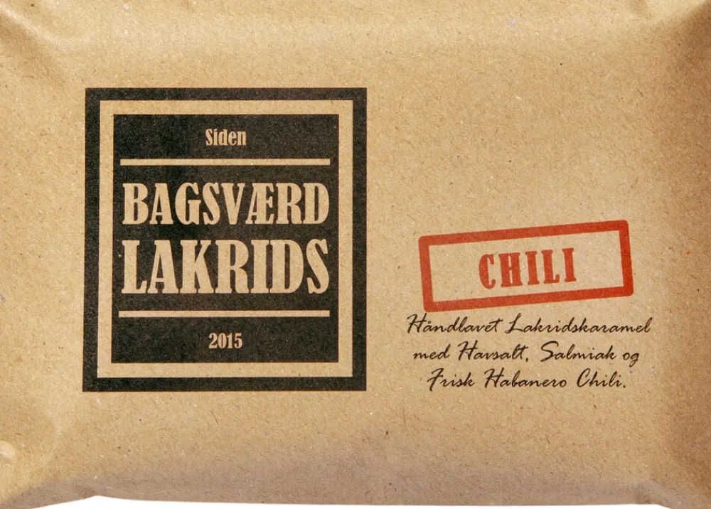 Bagsværd Lakrids Chili, 160 gr. Best