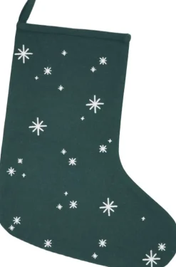 Juna Christmas Fable Julestrømpe H45 grøn Best