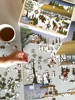 ViSSEVASSE Christmas Tree Farm - puslespil med 1000 brikker Clearance