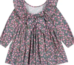 Konges Sløjd CIANNA LS BOW DRESS GOTS P05198 New